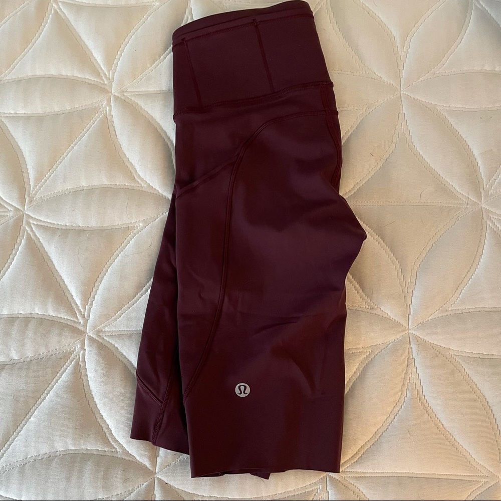 NWOT Lululemon fast and free biker shorts
